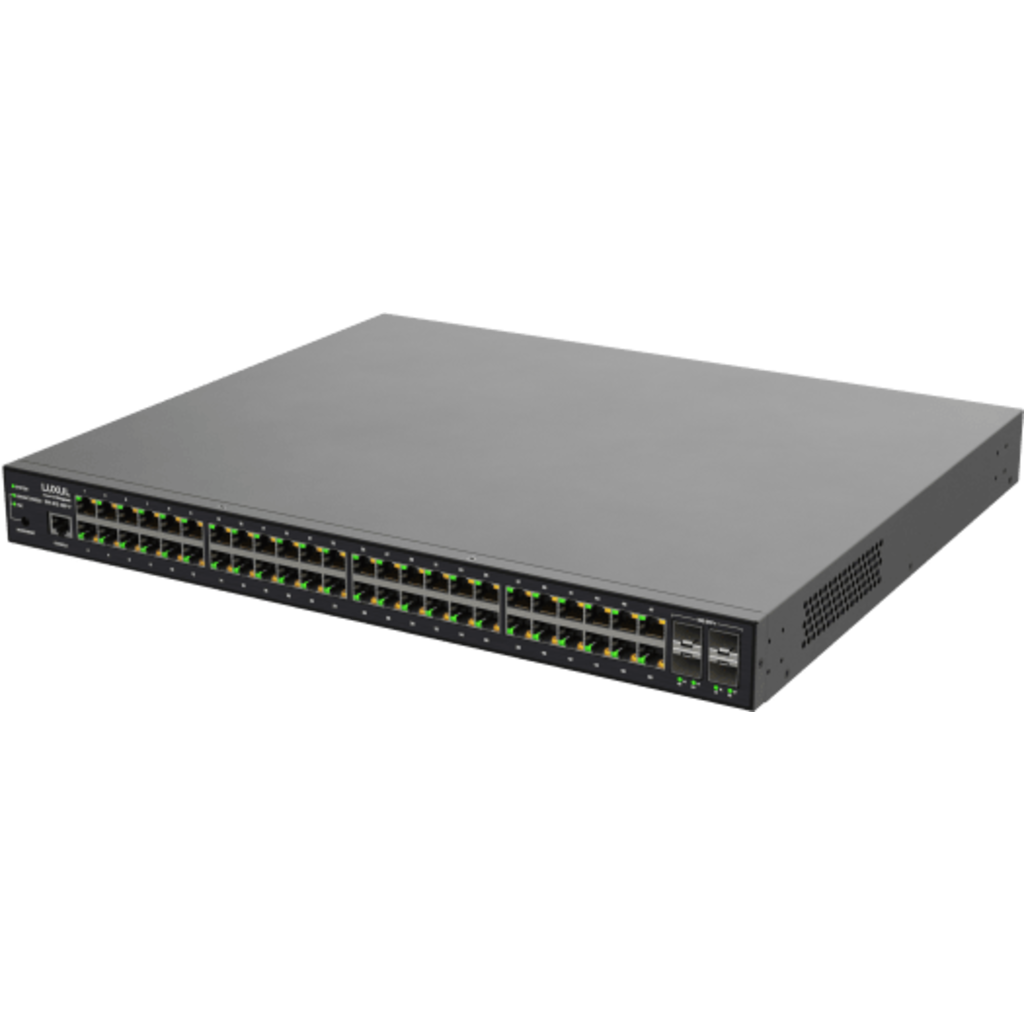 Legrand SW-615-48P-F – 48-port managed PoE+ AV-nettverkssvitsj med 4 x 10G SFP+ uplink