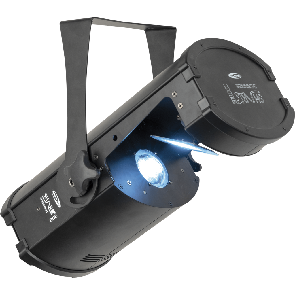 [45025] Showtec 45025 Shark Scan One – 100W LED scanner med roterende gobos og prisme