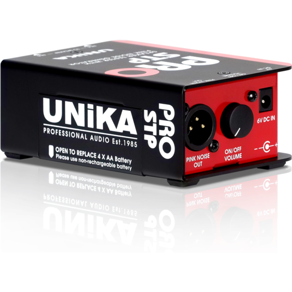 [29613] UNiKA PRO STP – Høyttalertester med pink noise og impedansmåling