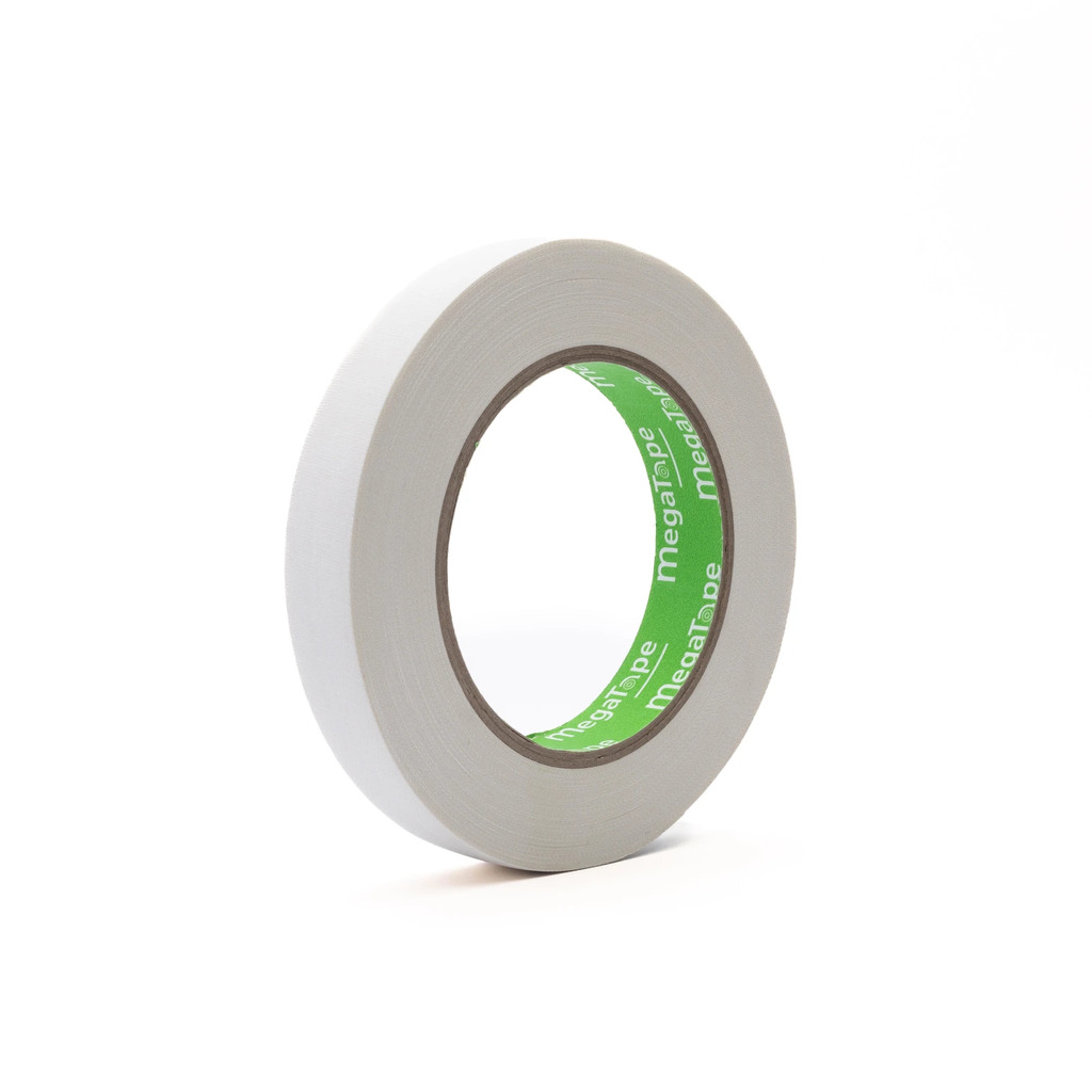 [UMK-10003807] Megatape UT120 White Scribble Tape – skrivbar hvit gaffateip for merking og organisering (19mm)