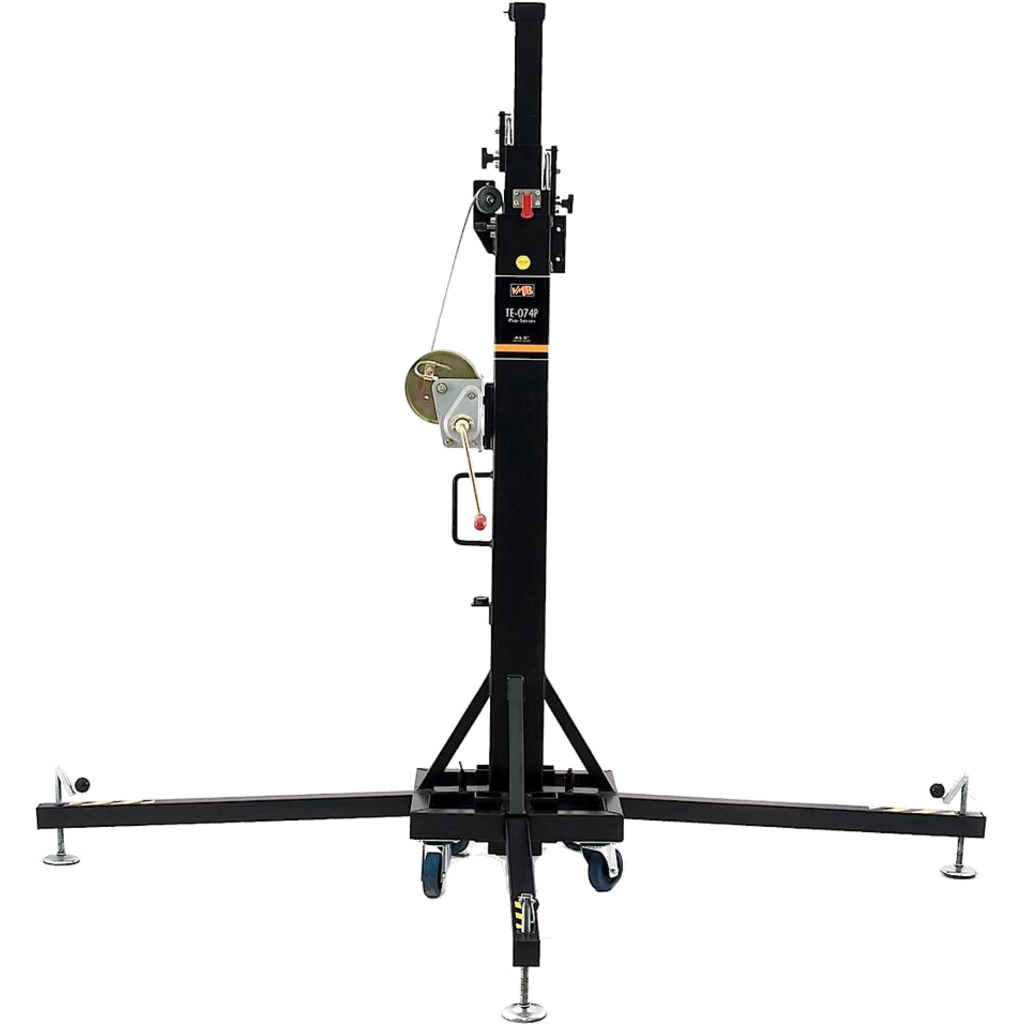 [TE-074B-VM] VMB TE-074 – Teleskopisk løftetårn med 250 kg kapasitet og 5,35 meters løftehøyde