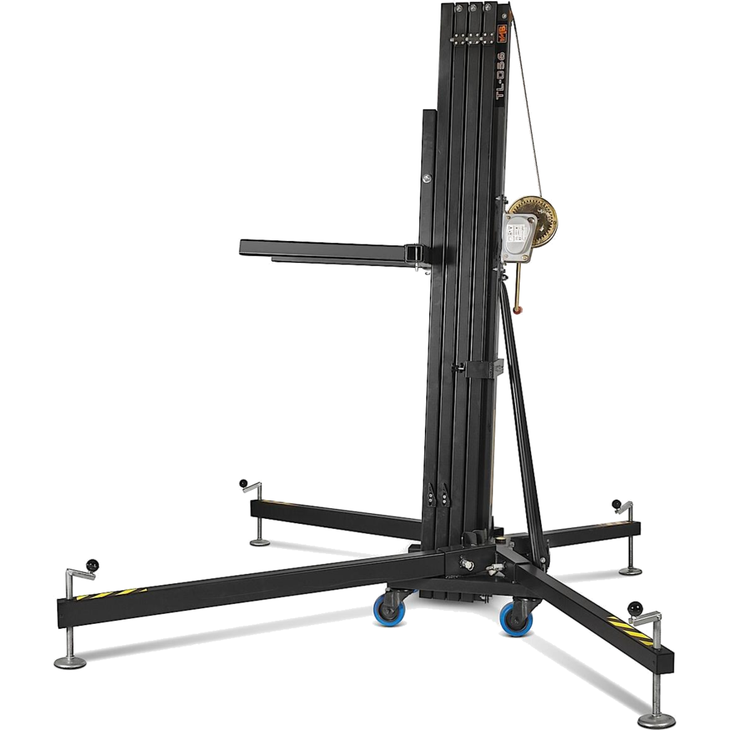[TL-056B-VM] VMB TL-056 – Frontlastløfter med 200 kg kapasitet og 6,5 meters løftehøyde