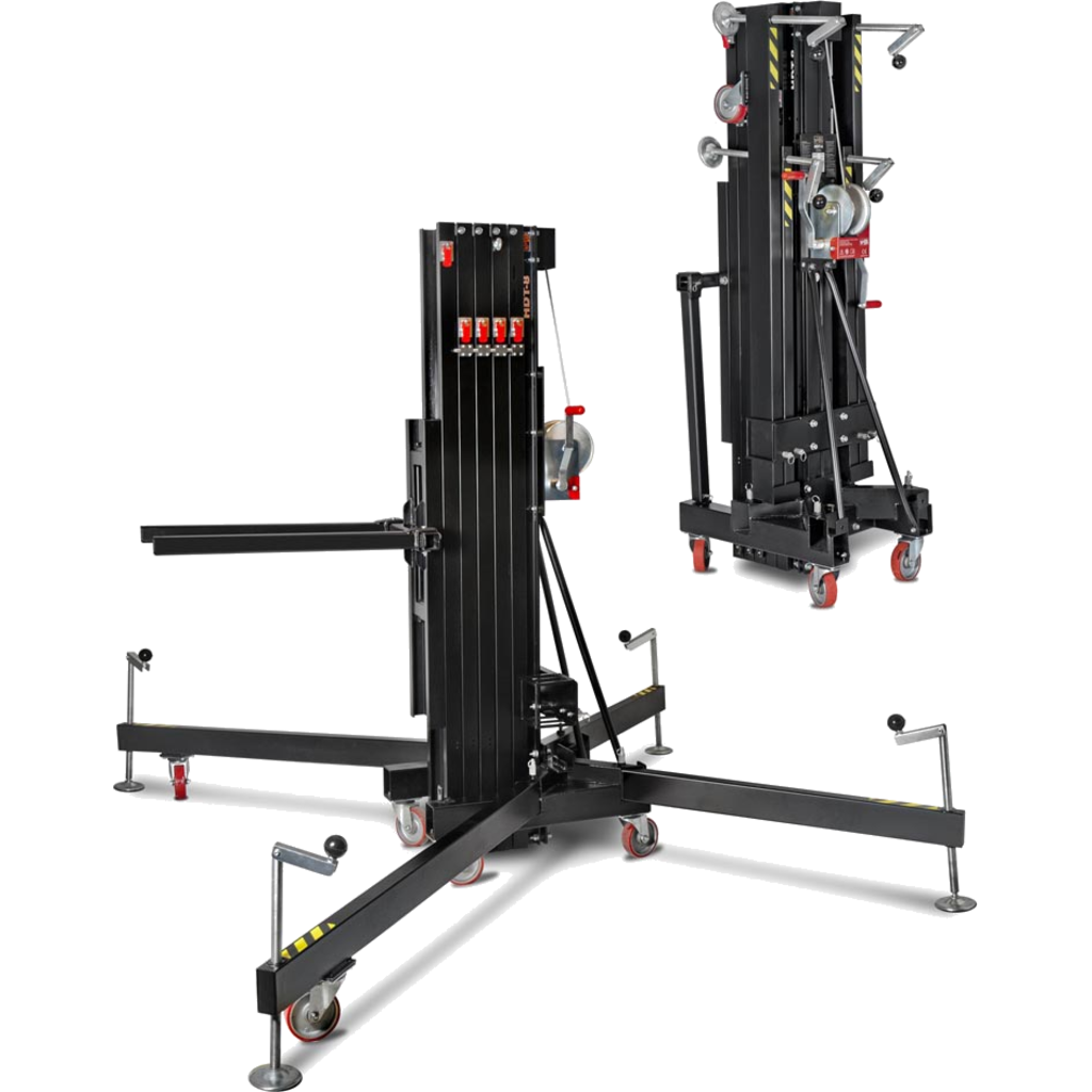 [HDT-8-VM] VMB HDT-8 – Heavy Duty frontlastløfter med 350 kg kapasitet og 8,2 meters løftehøyde