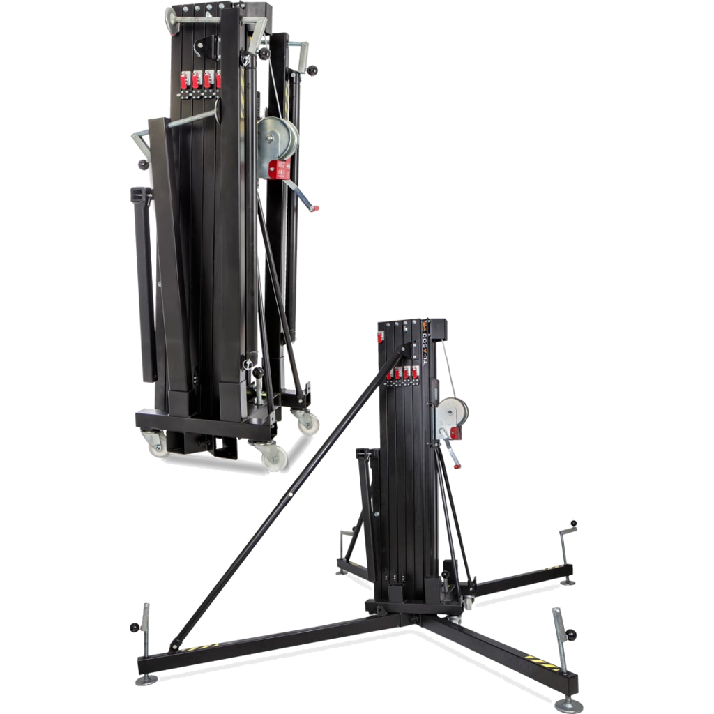 [TL-A500-VM] VMB TL-A500 – Heavy duty line array-løfter med 500 kg kapasitet og 7 meters løftehøyde