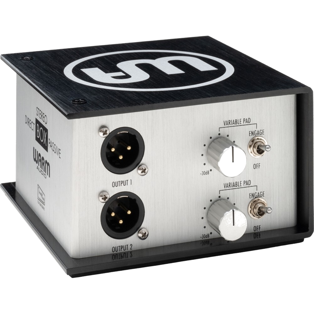 [WM-WA-DI-P2 Price] Warm Audio WA-DI-P2 Passive Stereo DI Box