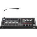 Obsidian ONYX NX1-16 – 16 univers lyskontroller med motoriserte fadere og 10,1" HD berøringsskjerm