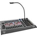 Obsidian ONYX NX W – USB-C kontrollflate med 10 motoriserte fadere, 4 DMX/RDM-porter og 16 univers