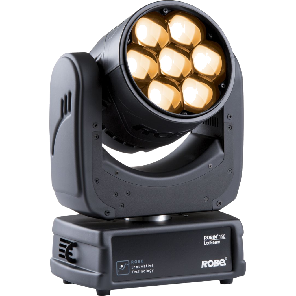 Robe LEDBeam 150 – kompakt RGBW moving head wash/beam med 3,8°–60° zoom og 3.550 lumen