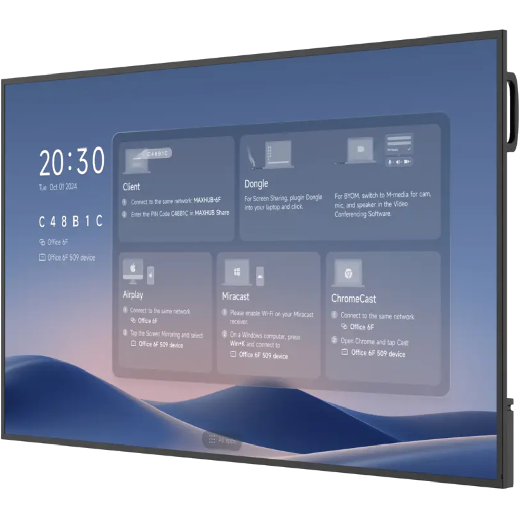 [ND50CMB] MAXHUB CMB50 – 50" profesjonell 4K UHD-skjerm med Android 14