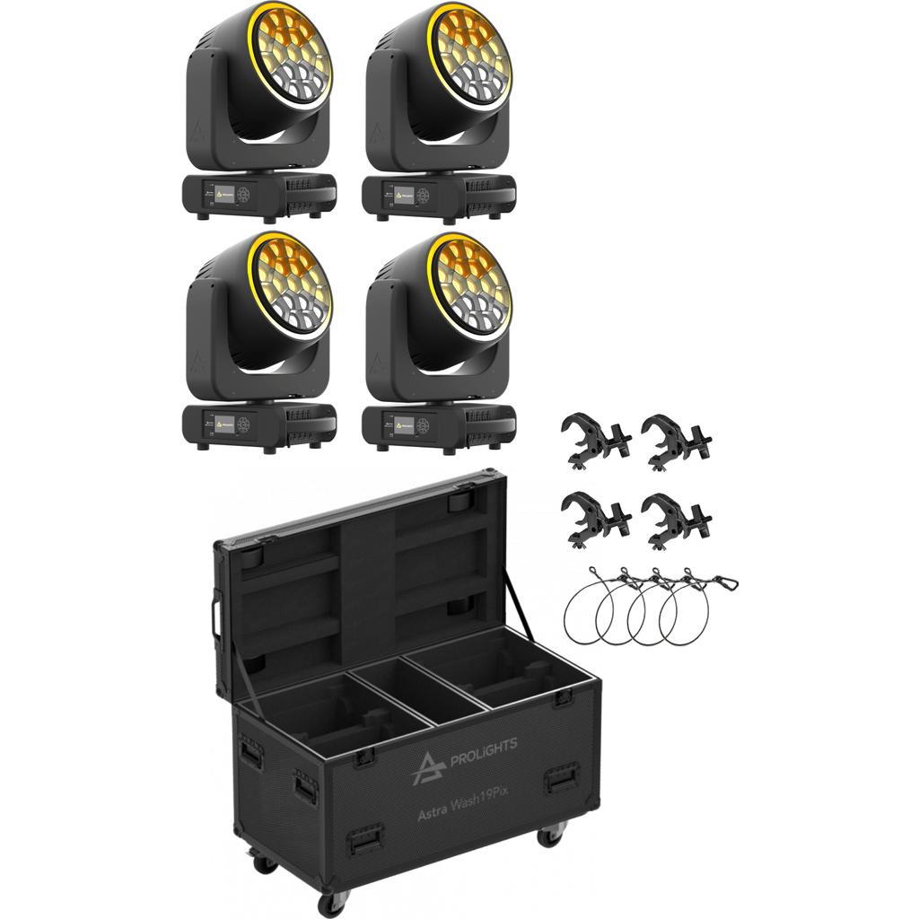 Prolights AstraWash19PIX Tourpack