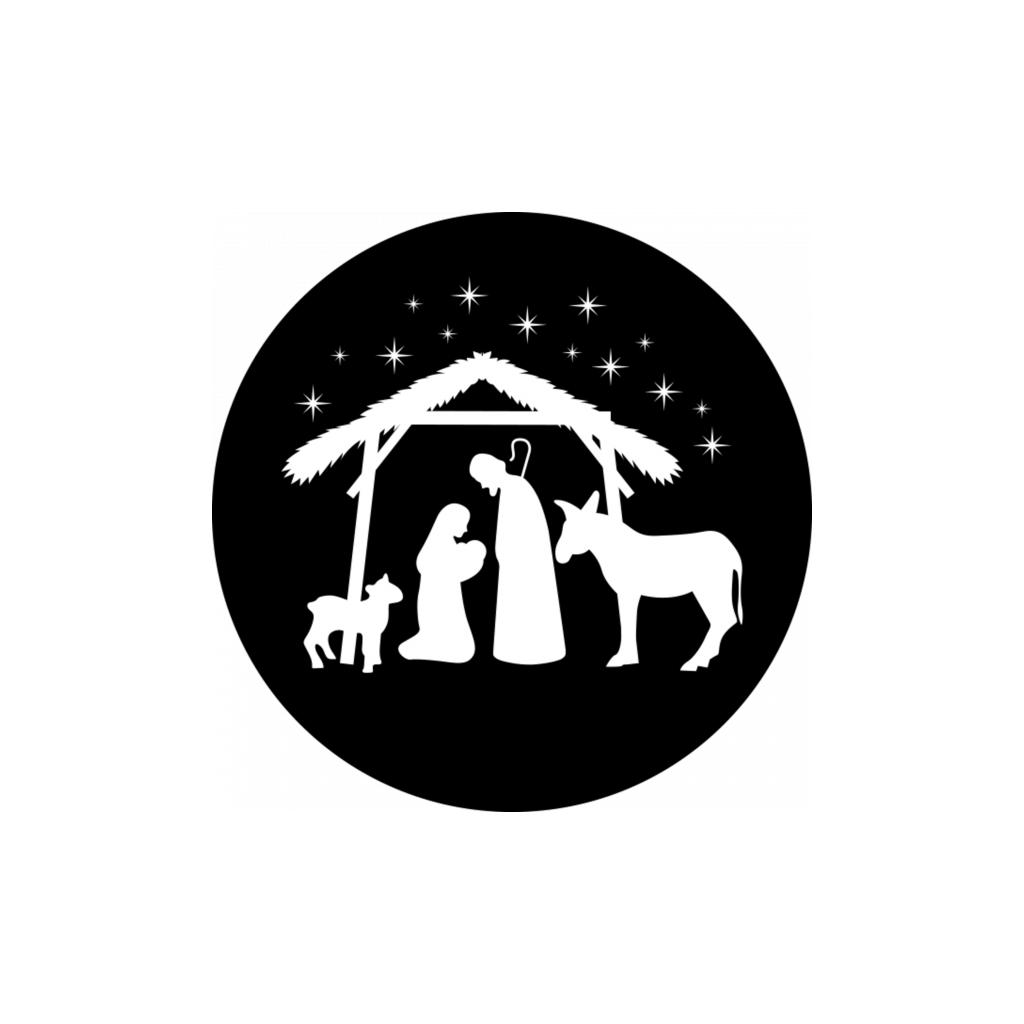 Prolights Gobo xmas Nativity Silh
