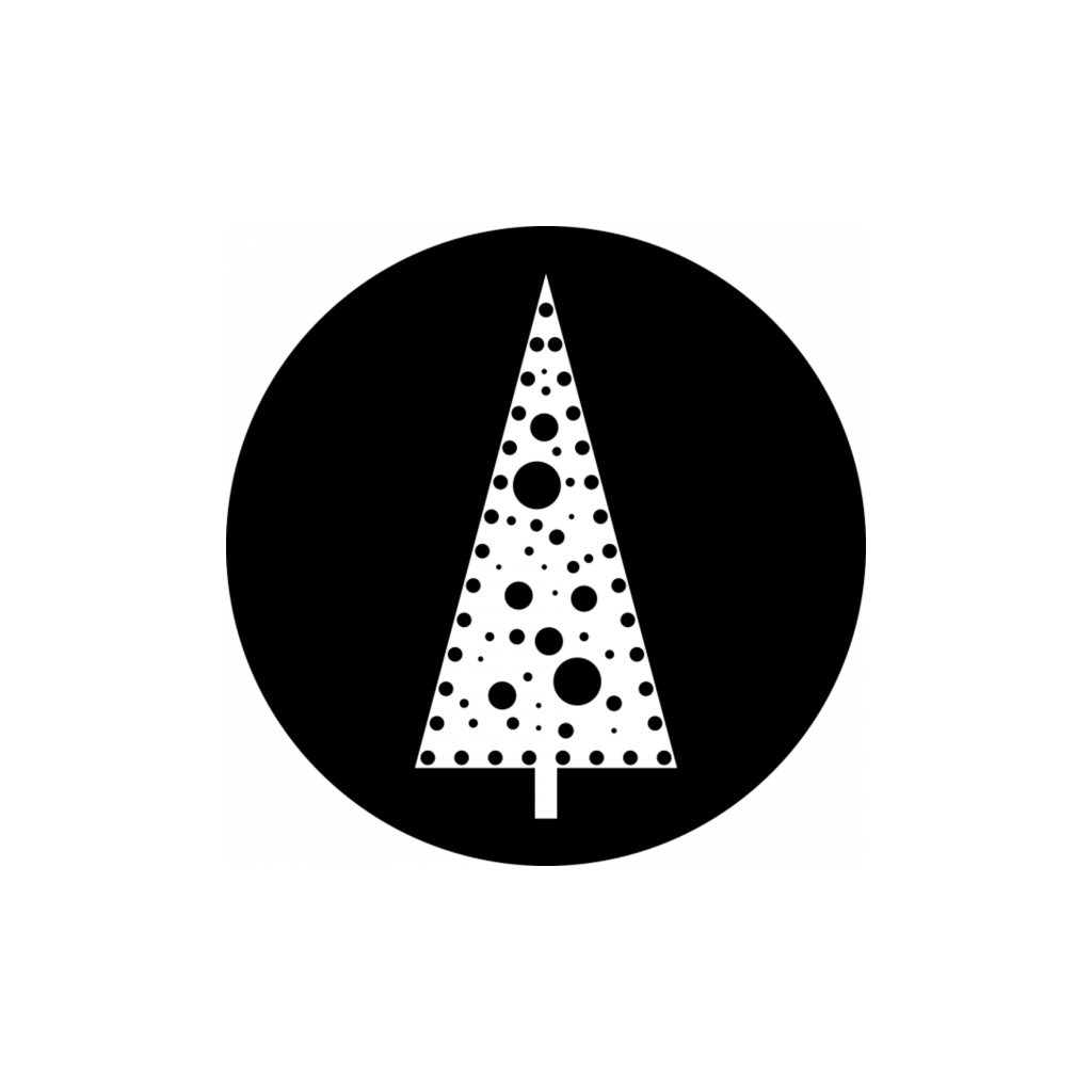 [161706] Prolights Gobo xmas Bubbles Tree (Mosaicojr)