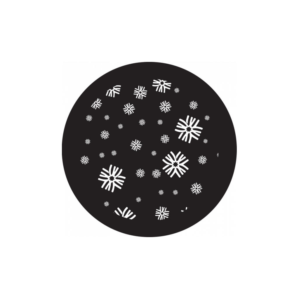 [161741] Prolights Gobo xmas Snow Flakes 3 (Mosaicojr)