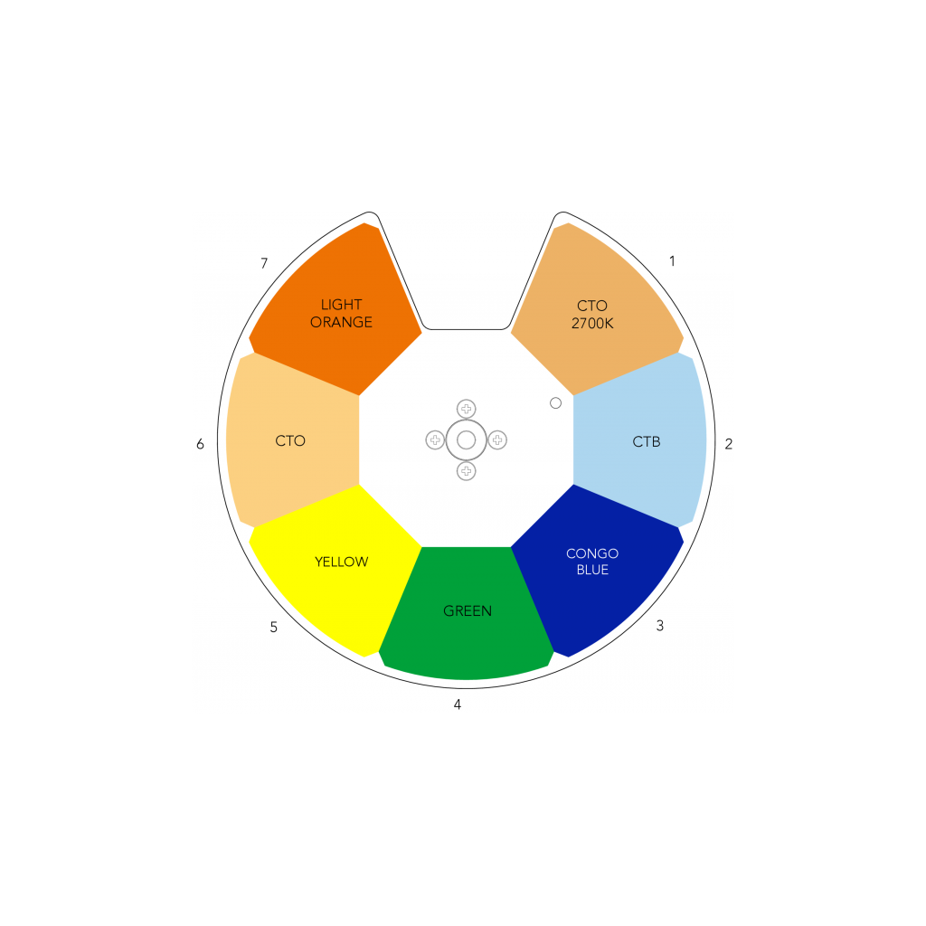 [180123] Prolights MOSLCCW1 Color wheel