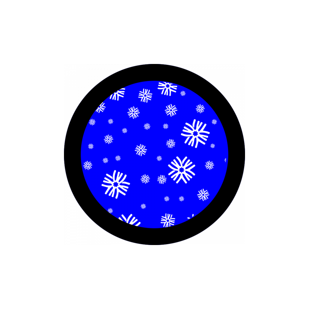 [161744] Prolights Gobo xmas Snow Flakes 4