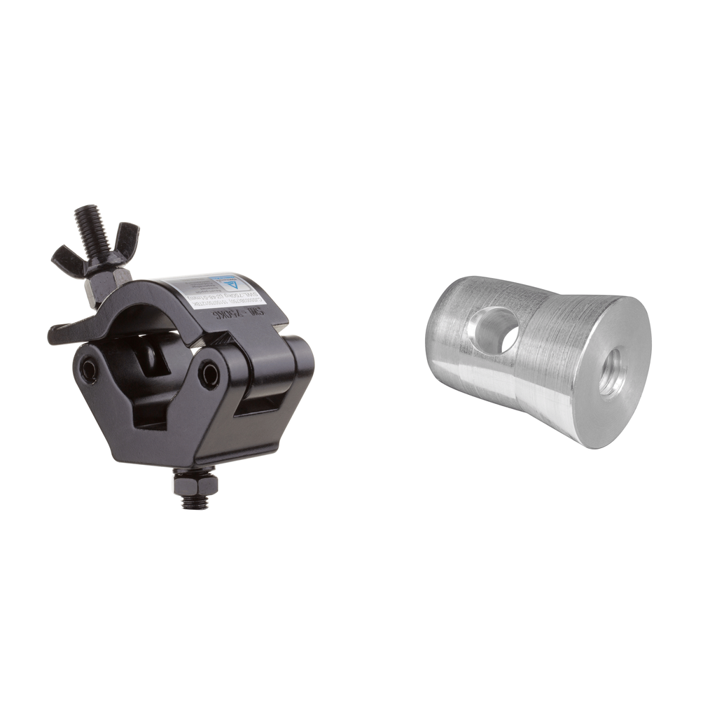 [170970] Prolyte CCS6-650 Halvkobling med klemme – Sort
