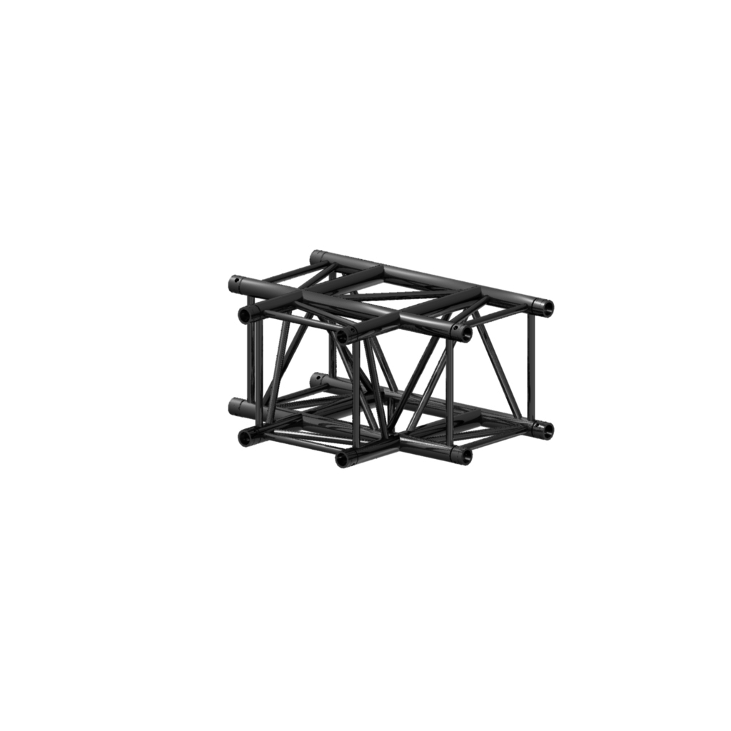 [165016] Prolyte H40V-C017 firkantet hjørne – 3-Veis T, Sort