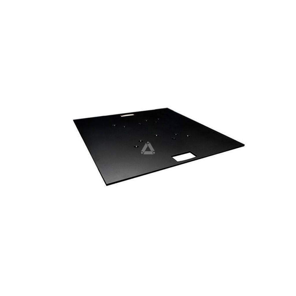 Prolyte BASE-30 Baseplate stål 10mm – 80 x 80cm, Galv, u/koblingsstykker
