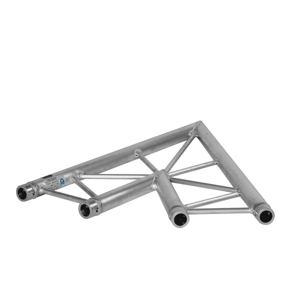 [166414] Prolyte X30L-C001F stigehjørne – 2-Veis 45°