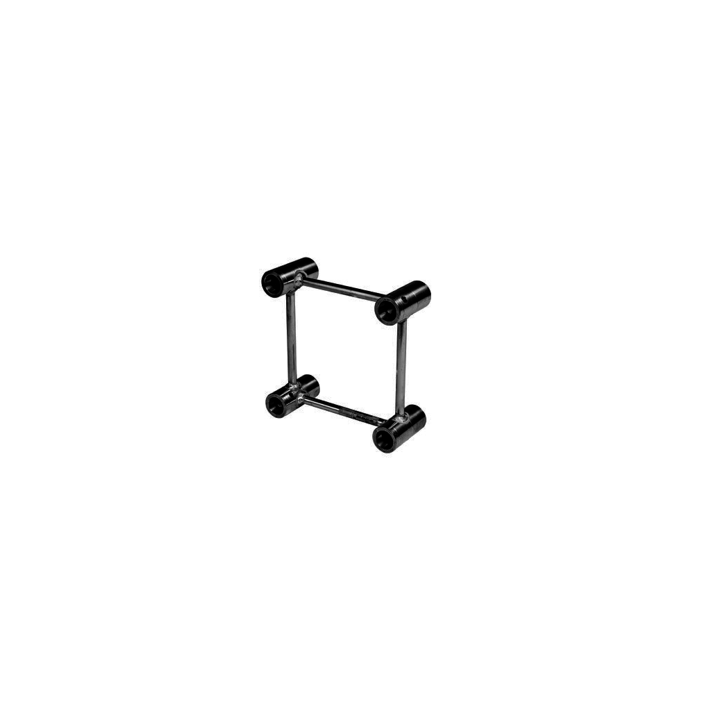 Prolyte BOX-30V-ATT bokshjørne festestykke – Sort, 7.5cm U/Boltesett