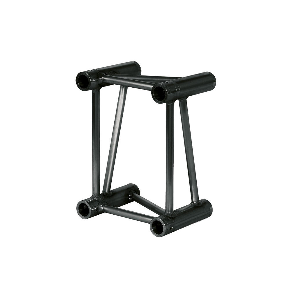 [165468] Prolyte BOX-40R bokshjørne festestykke – Firkant, sort, 21cm U/Boltesett