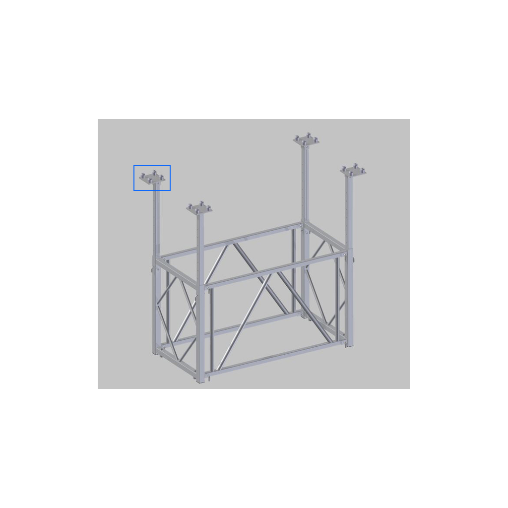 [165745] Prolyte SM-TRB EasyFrame C podiefeste – 1-Veis