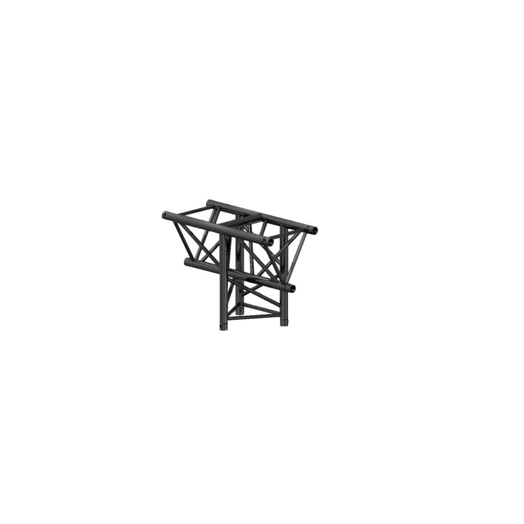 [166287] Prolyte X30D-C018 trekantet hjørne – 3-Veis T, Sort
