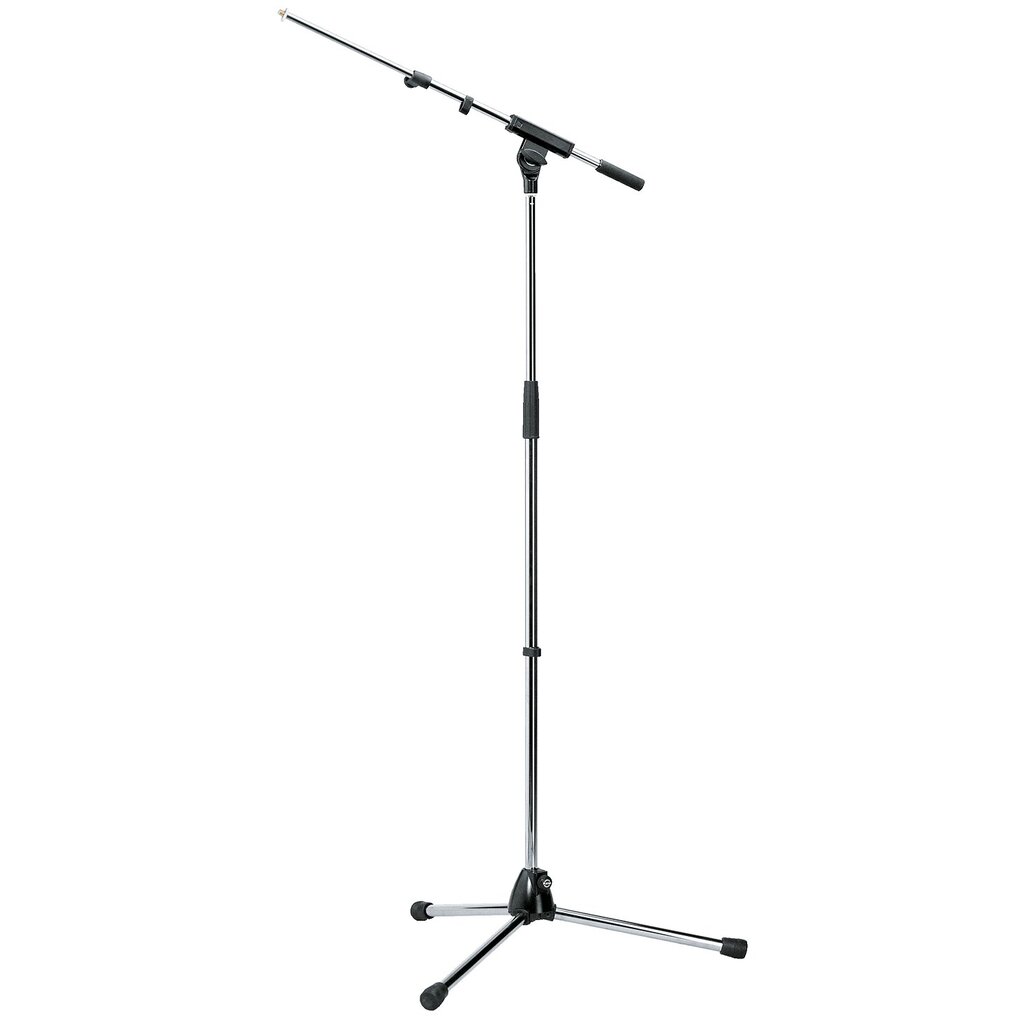 K&M 21080 Microphone stand, Chrome H: 925/1630mm, BL: 425/725mm