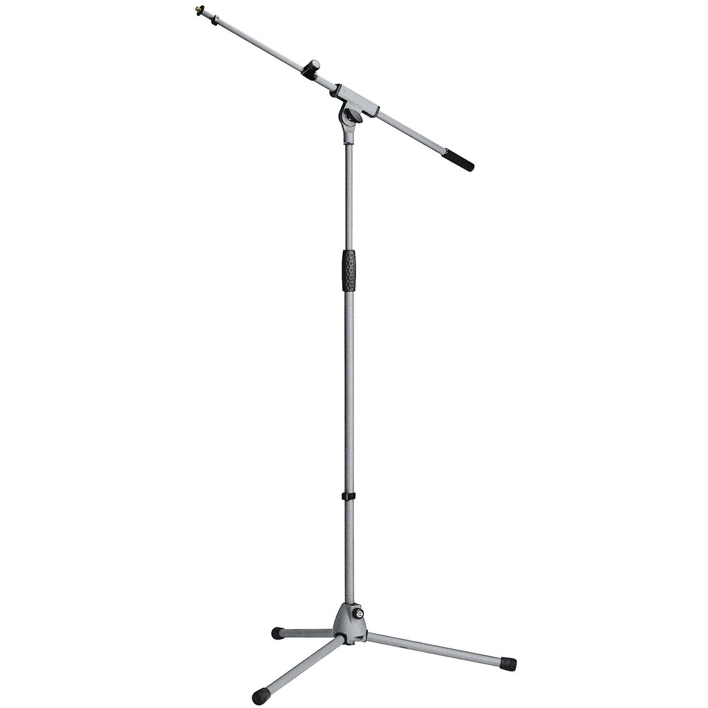 [21080-300-87] K&M 21080 Mikrofonstativ "Soft-touch" Grå finish