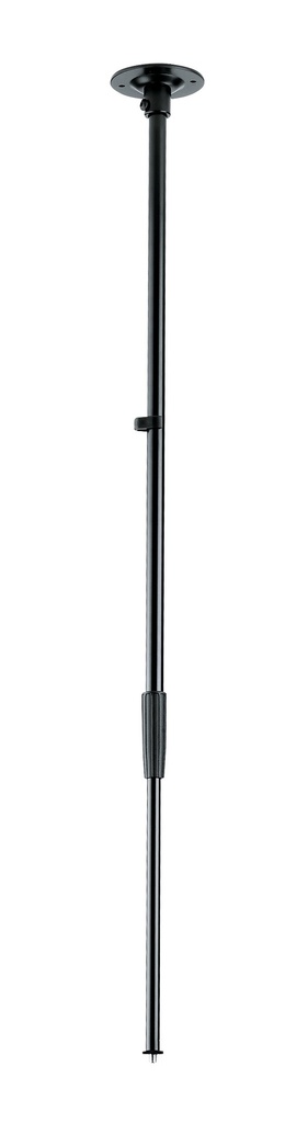 K&M 22150 Ceiling stand, Black H: 610 - 1120 mm