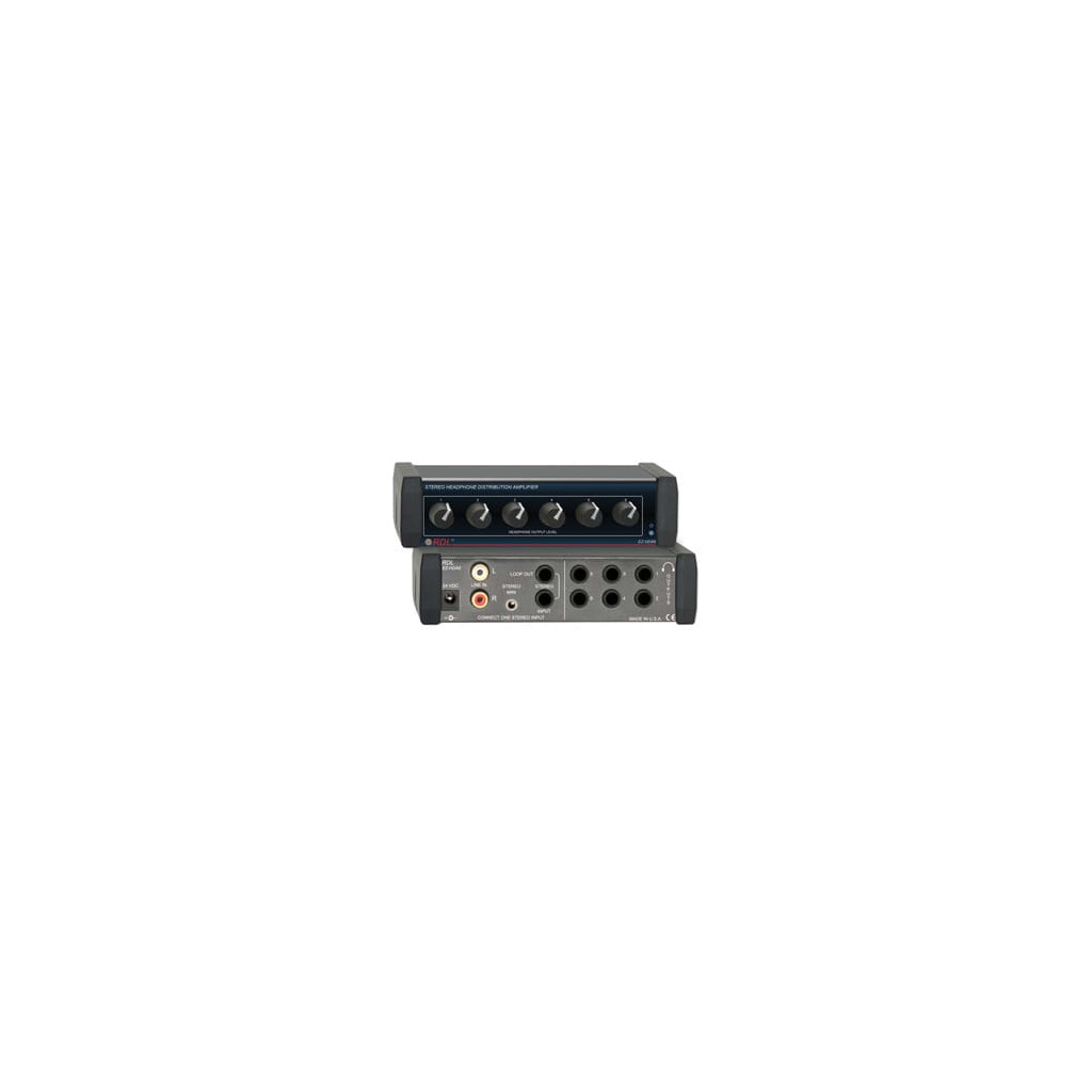 [EZ-HDA6X] RDL EZ-HDA6X – hodetelefonforsterker