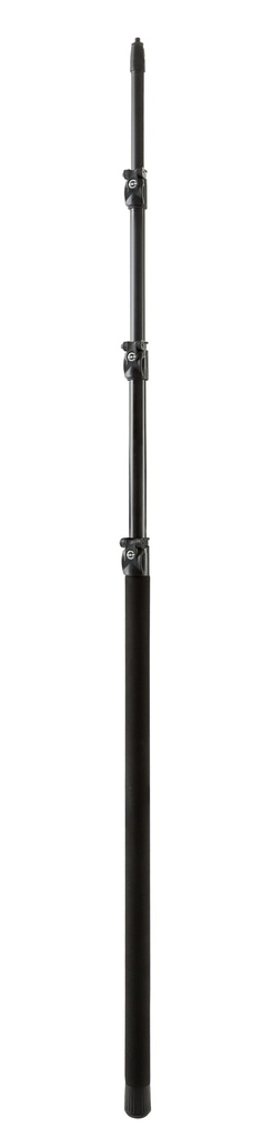 [23765-300-55] K&M 23765 Microphone »Fishing Pole« black, alu, 4-piece L: 1000/3220 mm.
