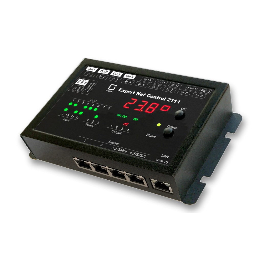 GUDE Expert Net Control 2111-2 – strømstyring og overvåking