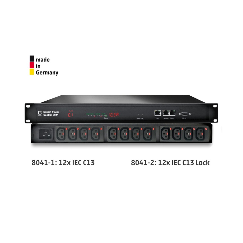 [GUD-80412] GUDE Expert Power Control 8041-2 – strømstyring og overvåking