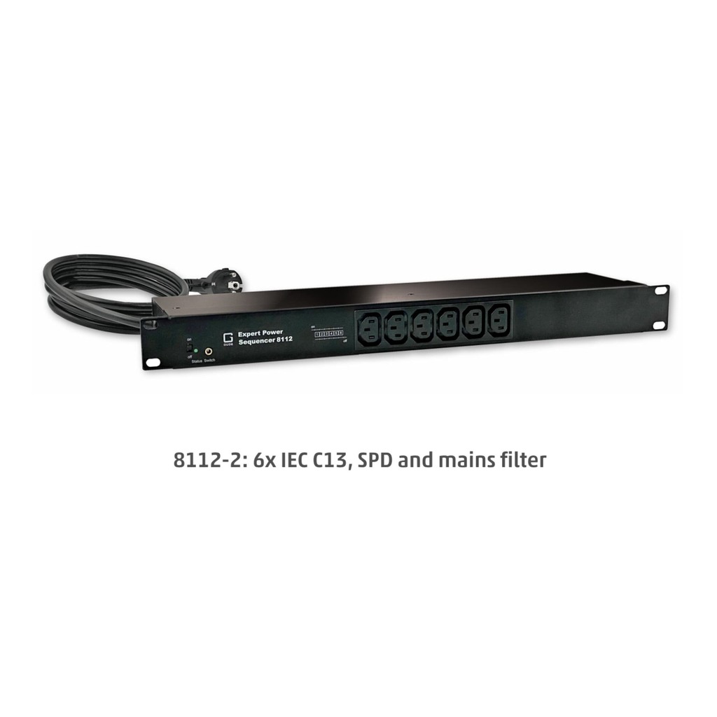 [GUD-81122] GUDE Expert Power Sequencer 8112-2 – strømstyring og overvåking