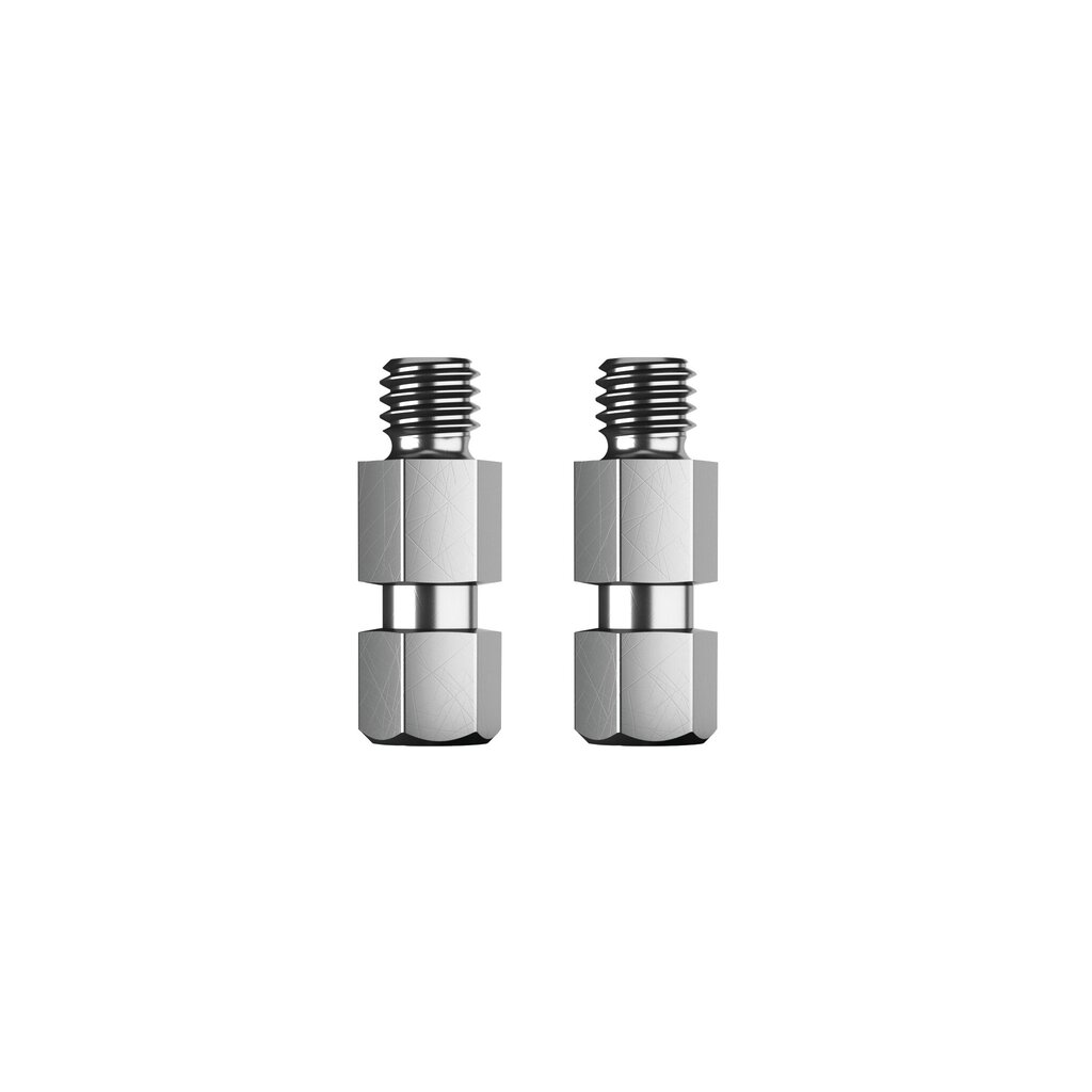 K&M 23903 Threaded bolt zinc-plated 3/8". 2 pcs