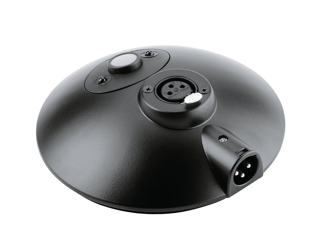 [29375-000-55] K&M 29375 Microphone Table Base black 