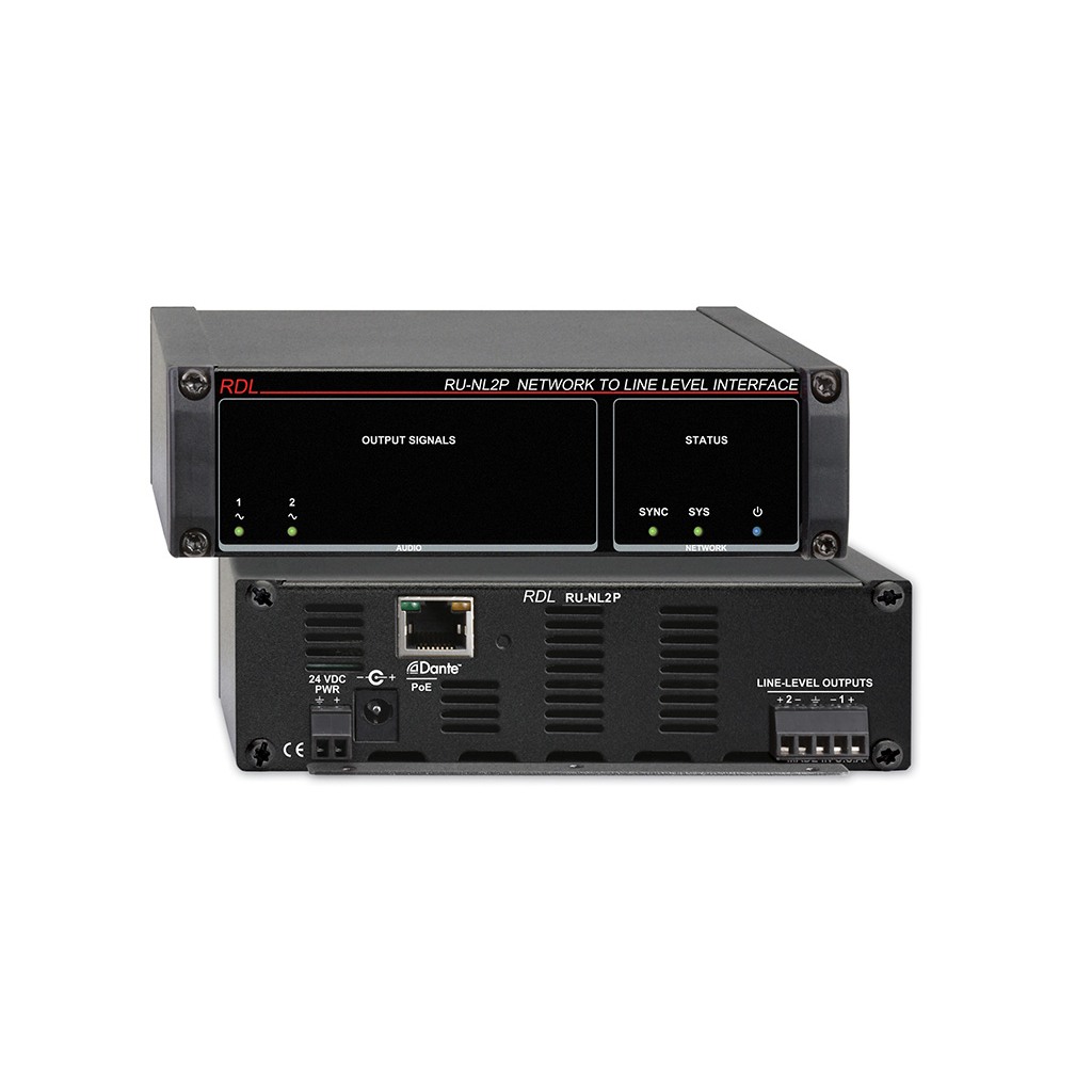 [RU-NL2P] RDL RU-NL2P – Dante-grensesnitt