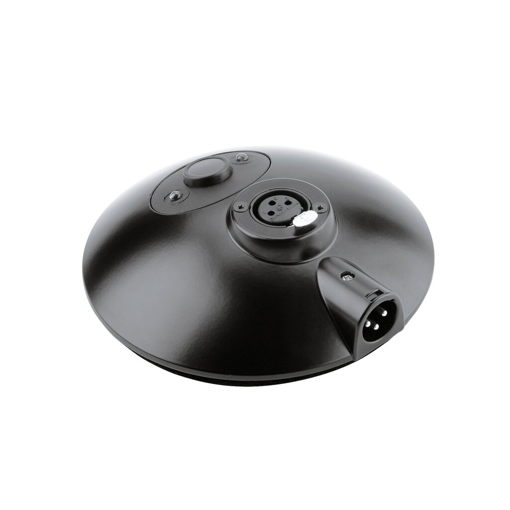 K&M 29377 – mikrofonfot til bord med taleknapp