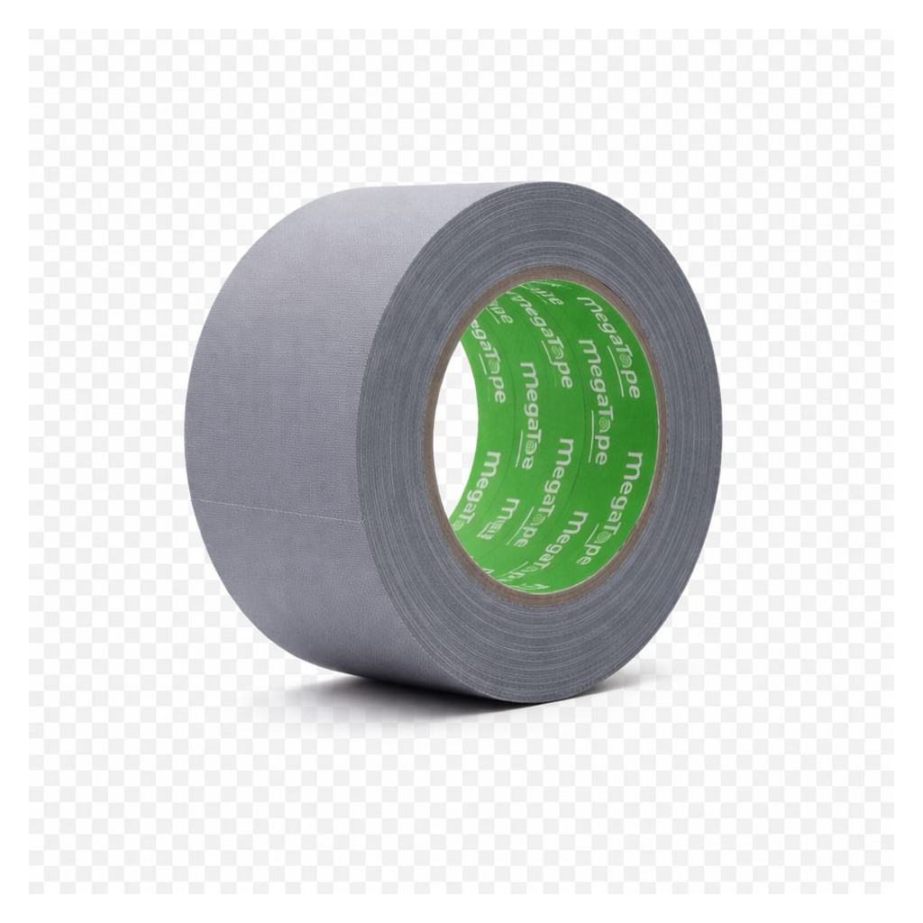 MegaTape Gaffa tape matt skrivbar 62 mm x 25 mtr Grå (UT120)