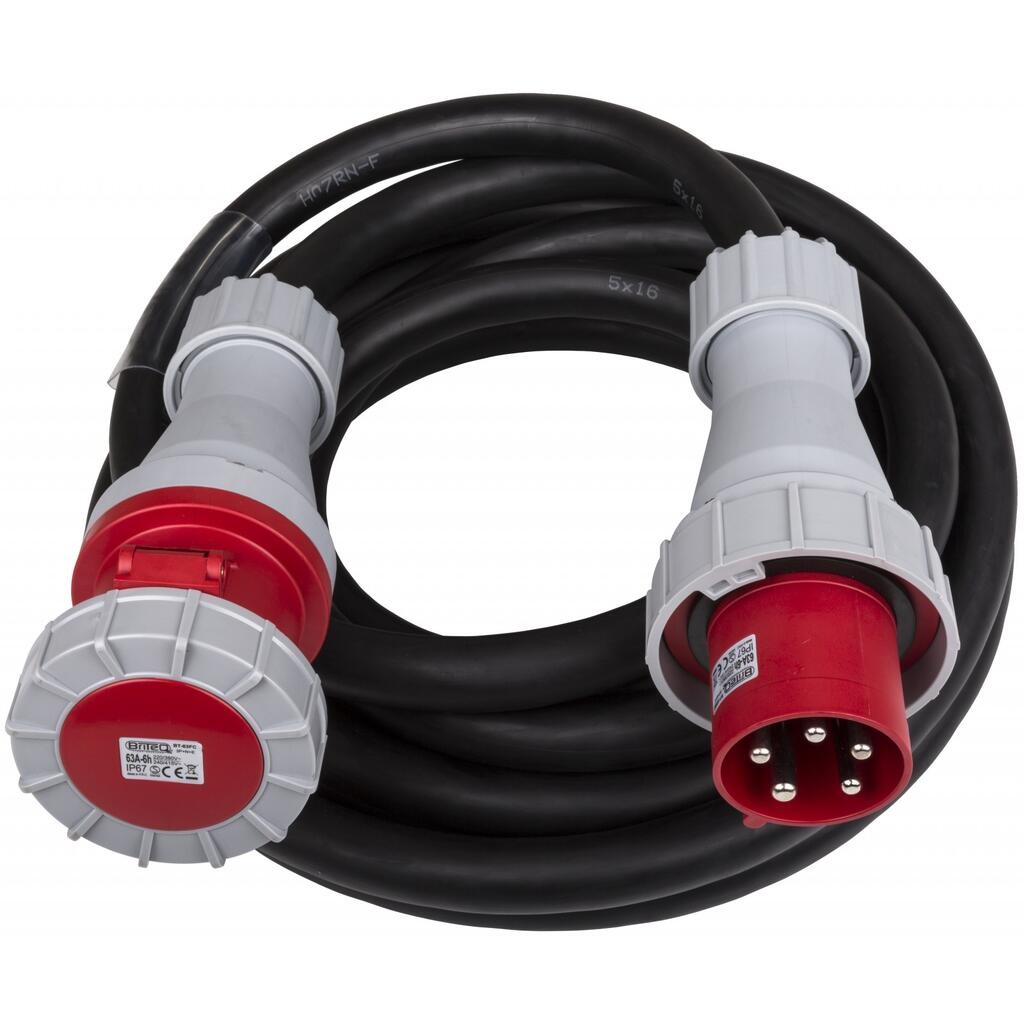 Briteq kabel, 63A/400V