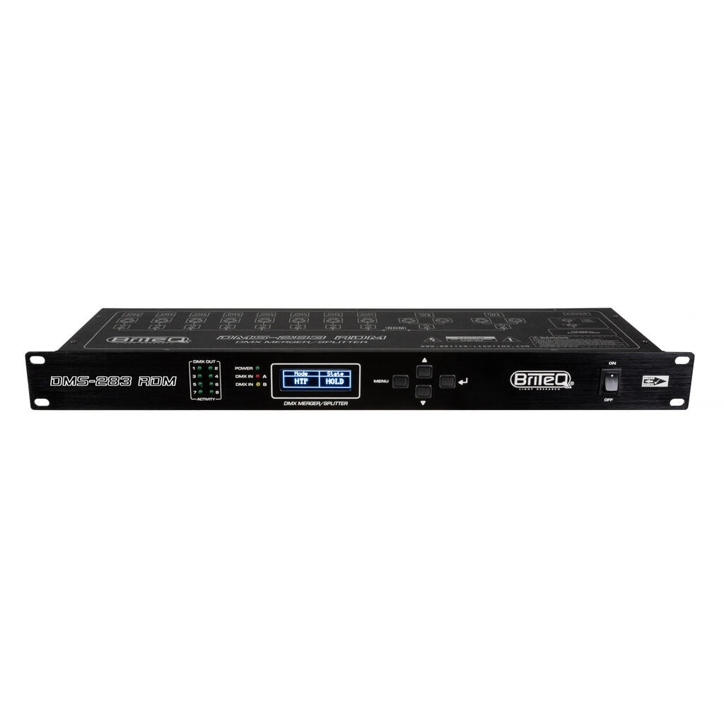 Briteq DMS-283 RDM DMX-merger, splitter og booster