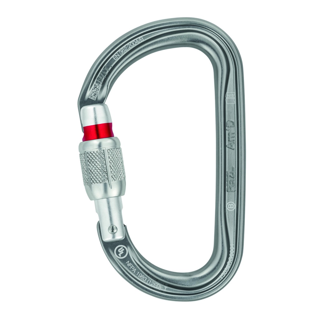 [159415] Petzl M34A SL Am’D SCREW-LOCK – asymmetrisk karabiner med manuell skrulås