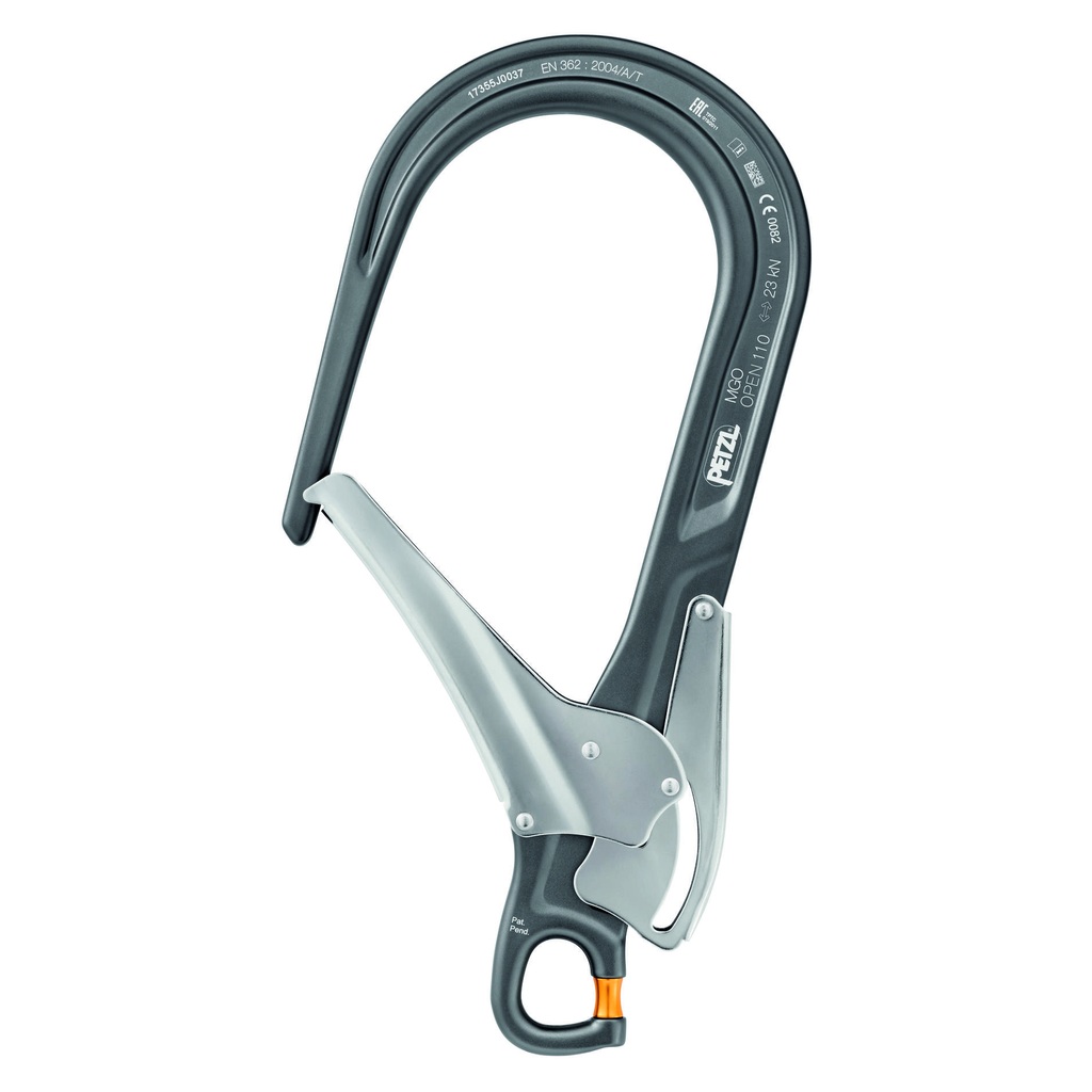 [159424] Petzl MGO OPEN 60 – retningsbestemt kobling med stor portåpning