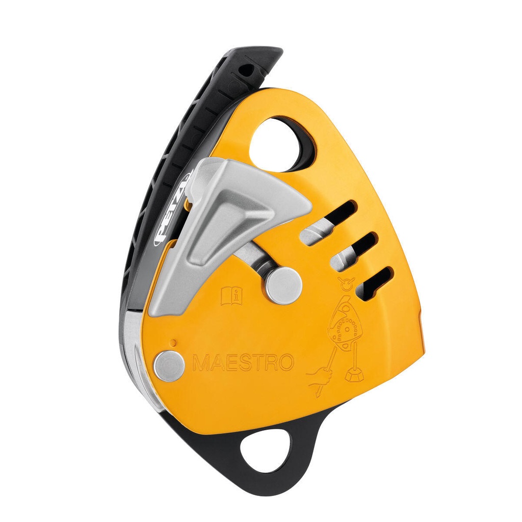 [160560] Petzl D024AB00 MAESTRO S – selvlåsende taubrems med integrert taljetrinse