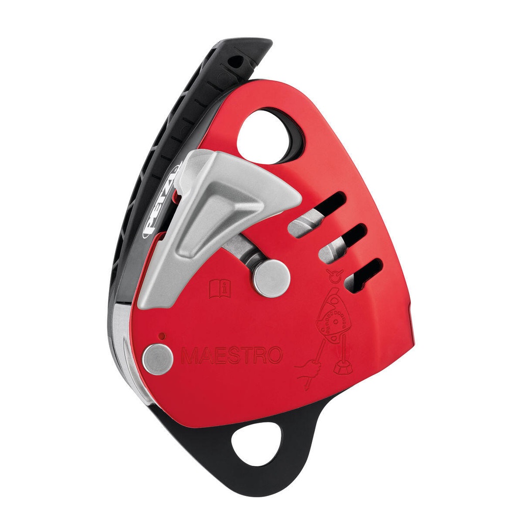 [160561] Petzl D024BA00 MAESTRO L – selvlåsende taubrems med integrert taljetrinse