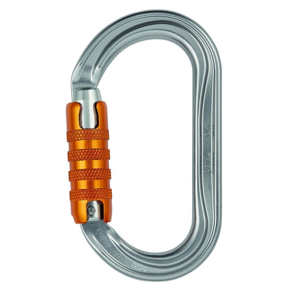 [164394] Petzl M33A TL OK TRIACT-LOCK – oval karabiner med automatisk låsing