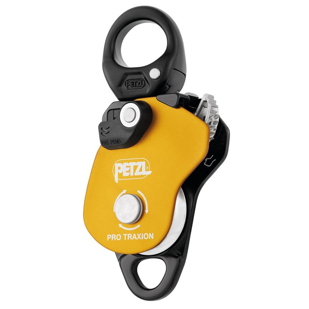 [172964] Petzl P055AA00 PRO TRAXION – høyeffektiv trinse med tilbakesperre og svivel