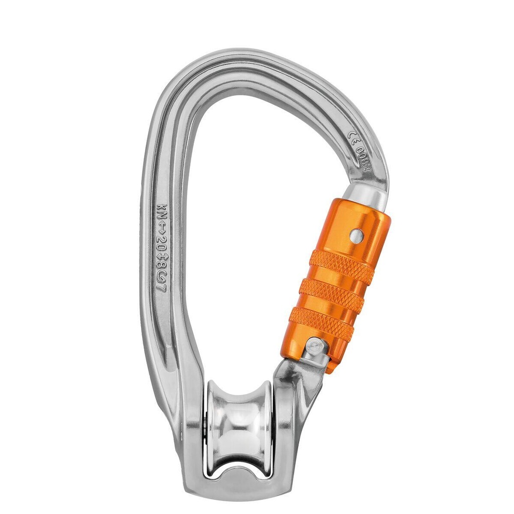 [180224] Petzl P75 TL ROLLCLIP Z – trinsekarabiner med TRIACT-LOCK