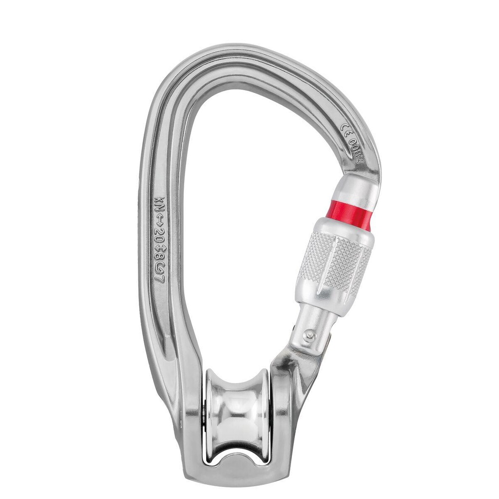 [180225] Petzl P75 SL ROLLCLIP Z – trinsekarabiner med SCREW-LOCK